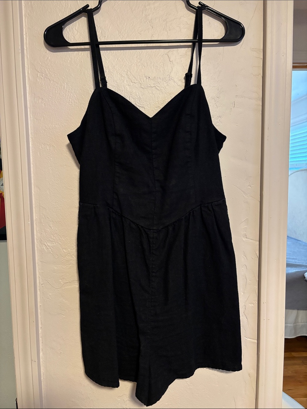 Old Navy Black Spaghetti-Strap Romper